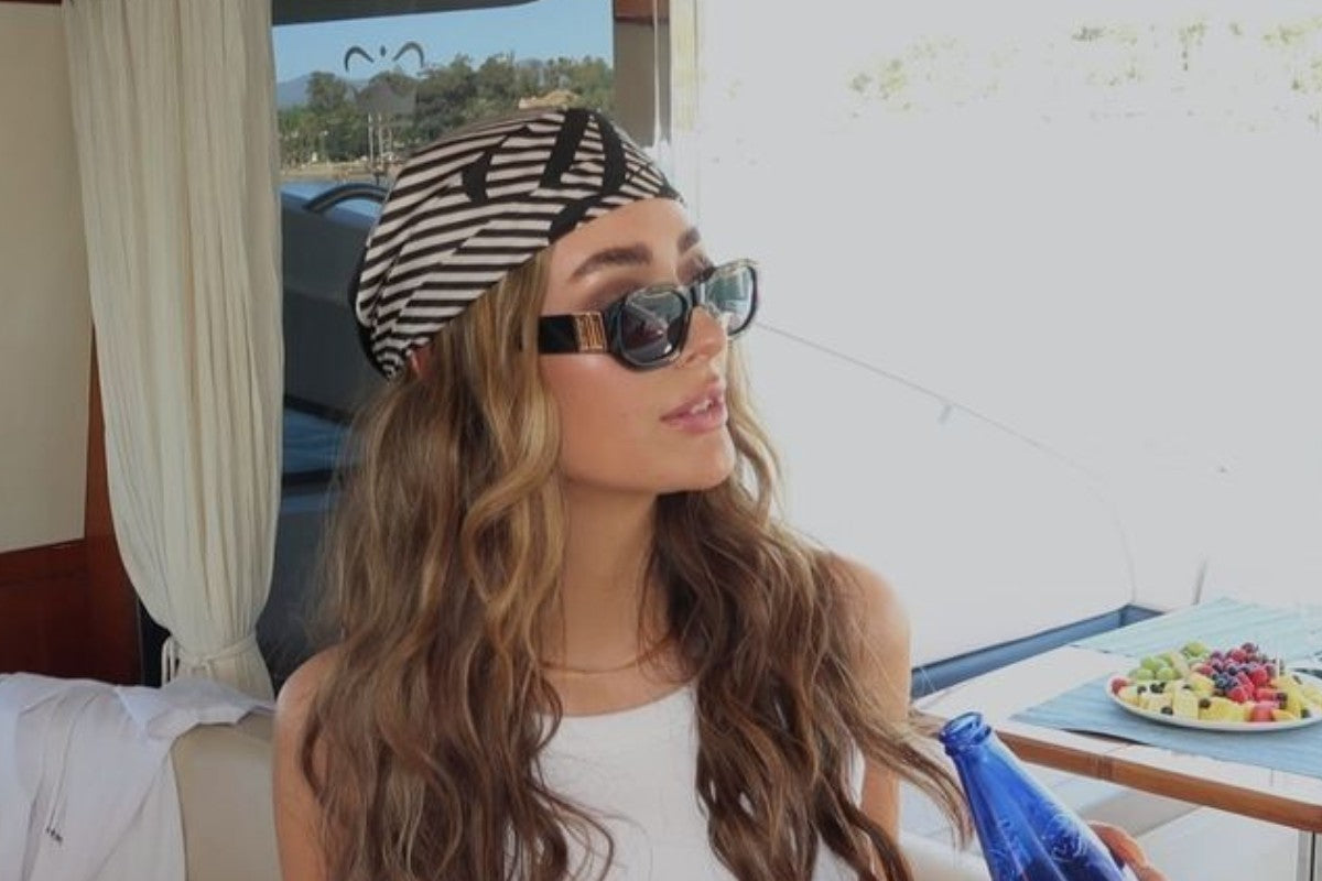 Ida Asperud in BHBD's Tape extensions made out 100% high quality Remy hair