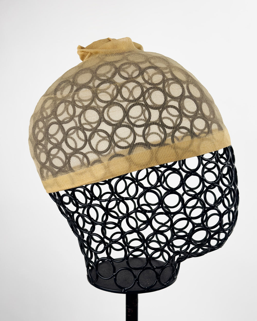 BHBD Wig cap shown on a wigstand