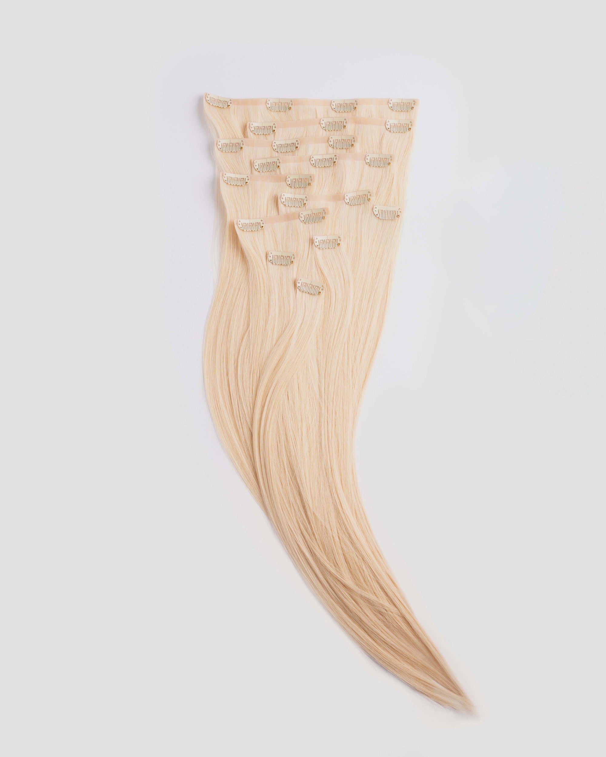 Clip In Extensions 11N-12N_H_Highlight 100% Remy human hair
