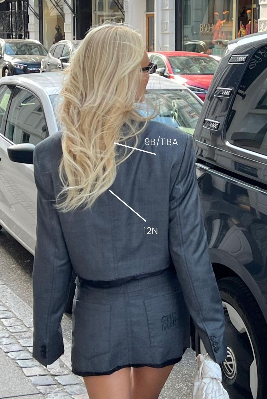 BHBD Tape extensions: 35cm,50cm,60cm. Platinum neutral 100% äkta hår.