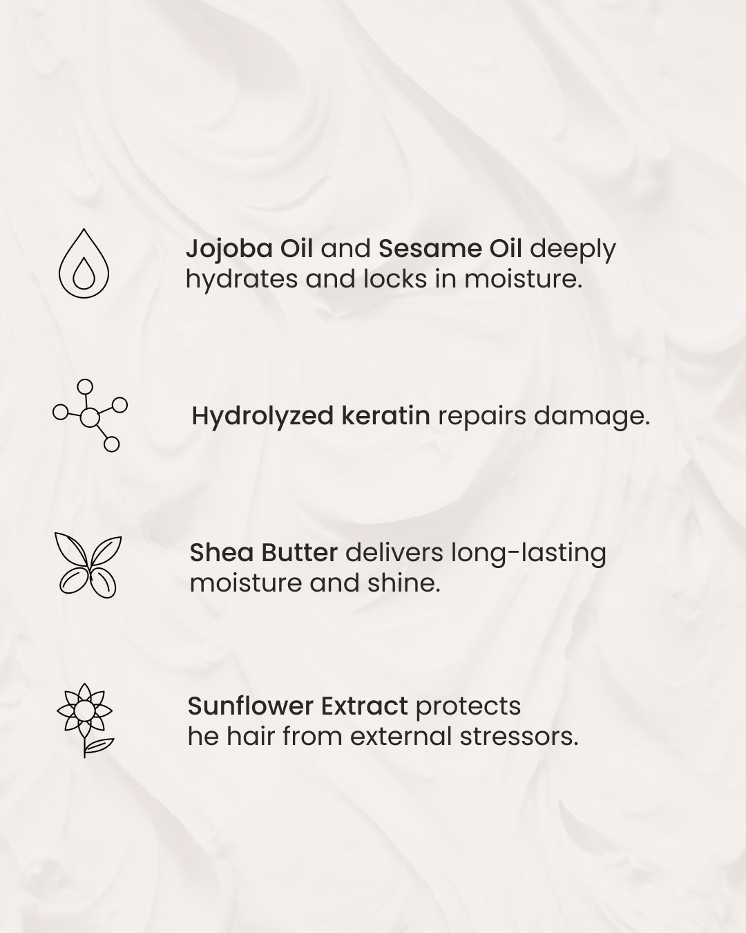 Benefits of a BHBD hair mask.