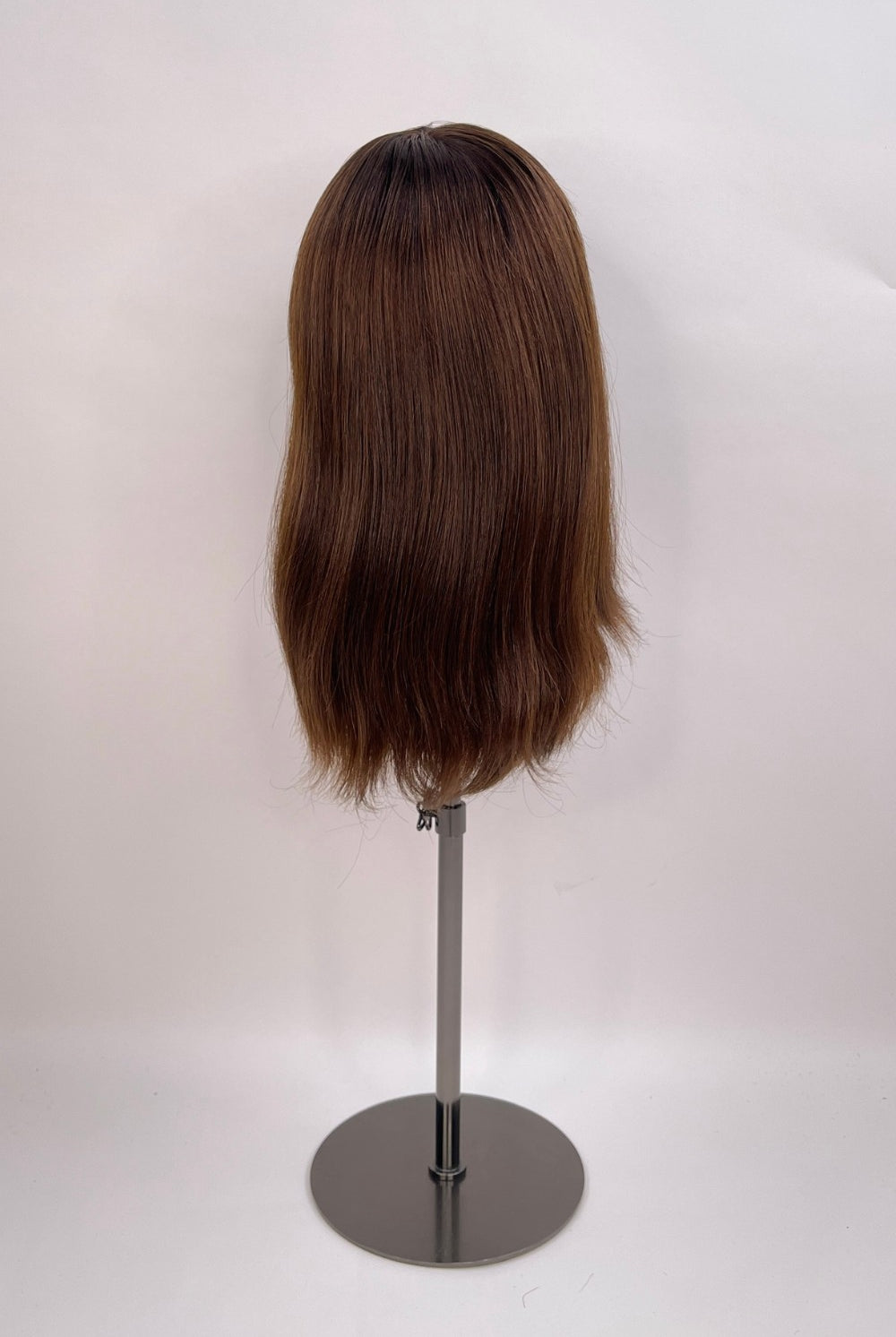 BHBD Paola full lace wig. Short wig in a natural dark brown shade.