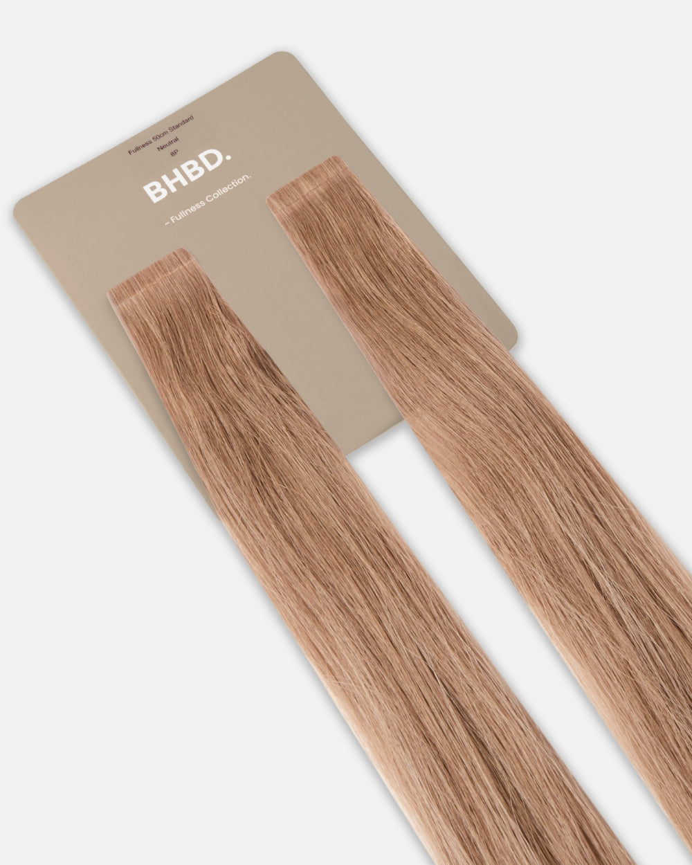 BHBD Fullness 8P – Remy human hair extensions in pearl blonde; adds 10% extra volume; available in 35cm and 50cm. 100% Remy hair, gentle extensions