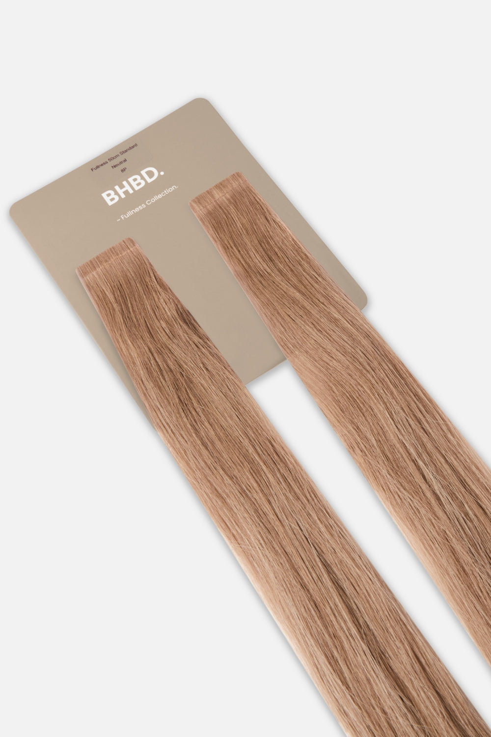BHBD Fullness 8P – Remy human hair extensions in pearl blonde; adds 10% extra volume; available in 35cm and 50cm. 100% Remy hair, gentle extensions