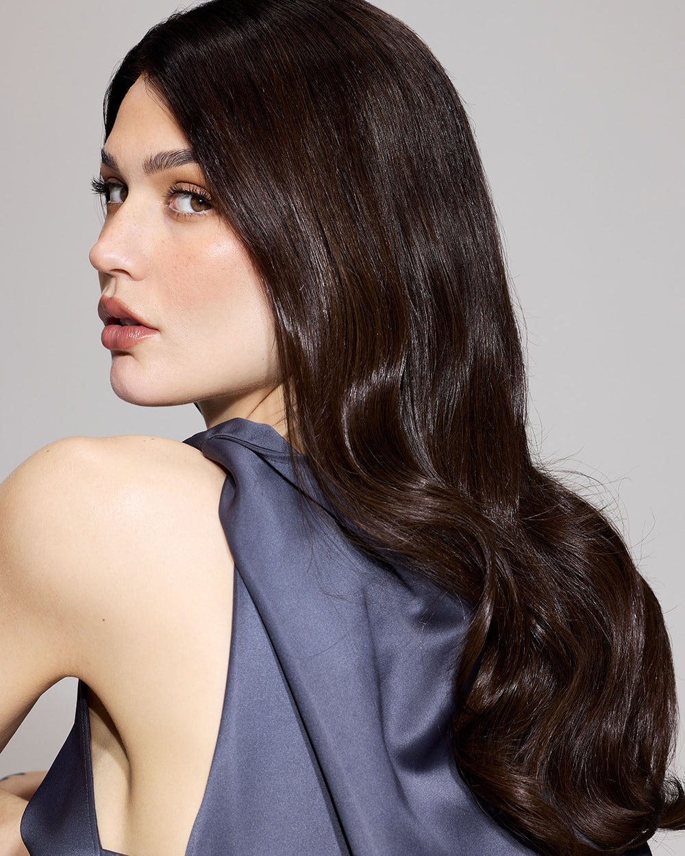 Shine Tone Cold Brown - color mask - non  permanent color gel with nourishing care