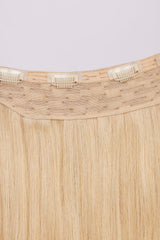 Insidan av hårbandet visar hur clipsen är fästa
