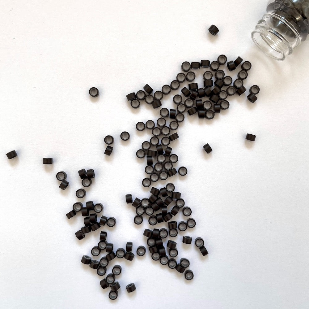 Effortless Weft Beads Dark Brown