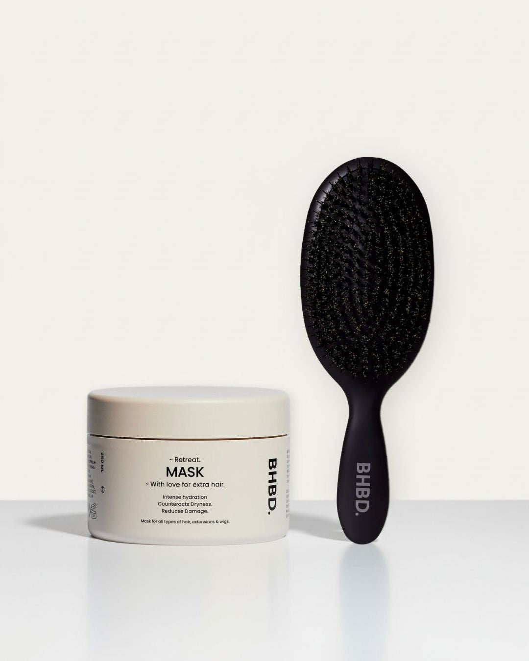 BHBD Mask & Paddle Brush