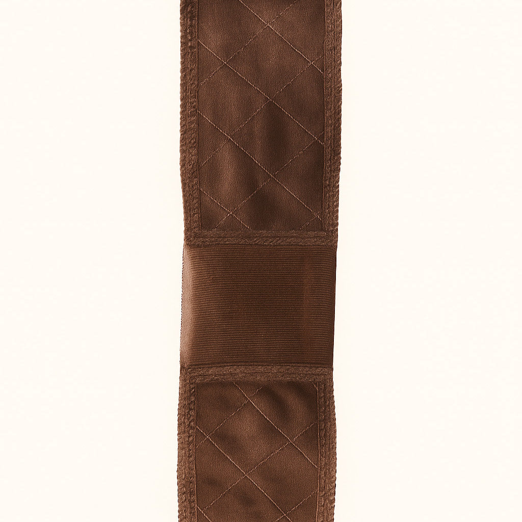 Velvet wig grip brown