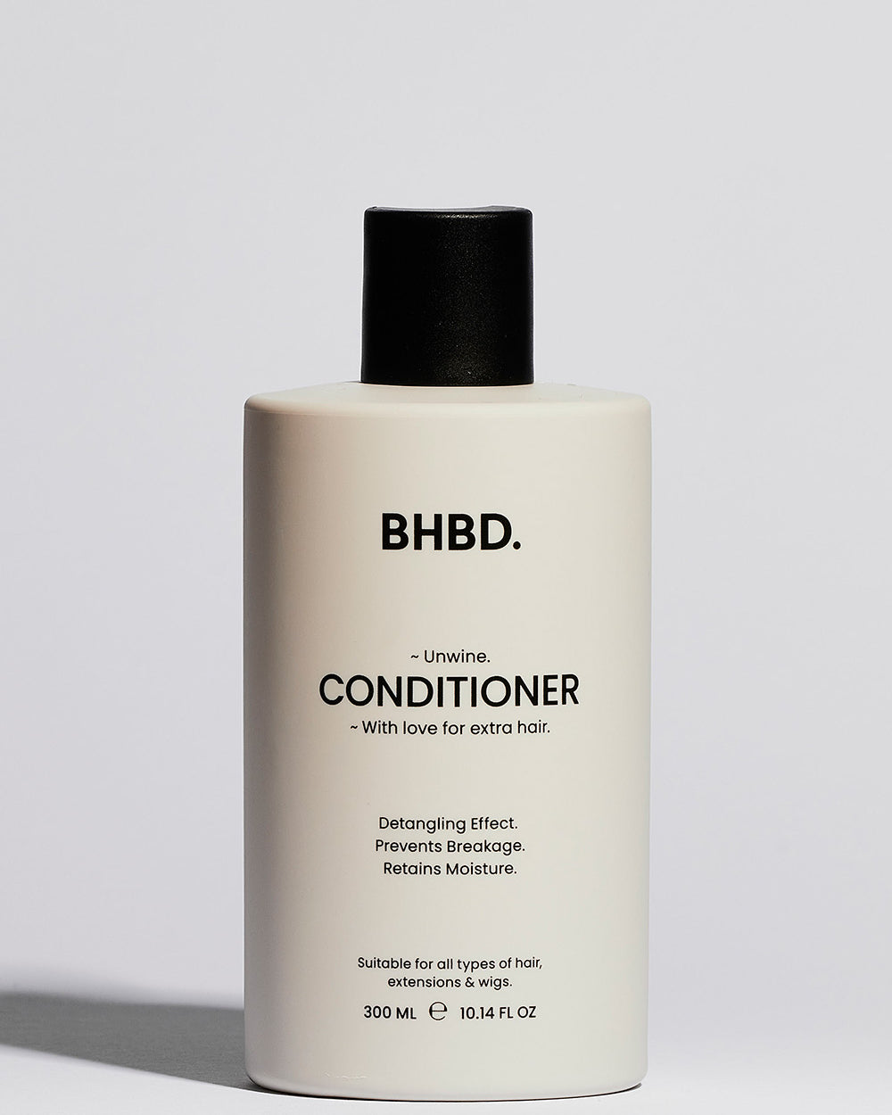 BHBD Conditioner 300ml – sulfate-free, vegan conditioner with sage extract and vitamin B5 for soft, shiny hair.
