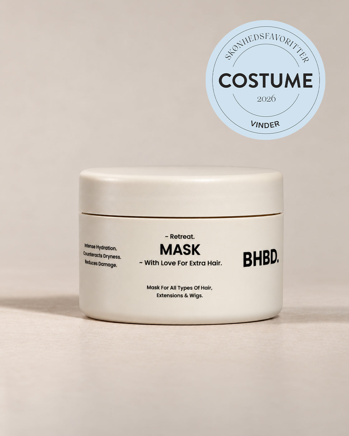 BHBD Mask 250ml – intensive mask for deep hydration and repair.