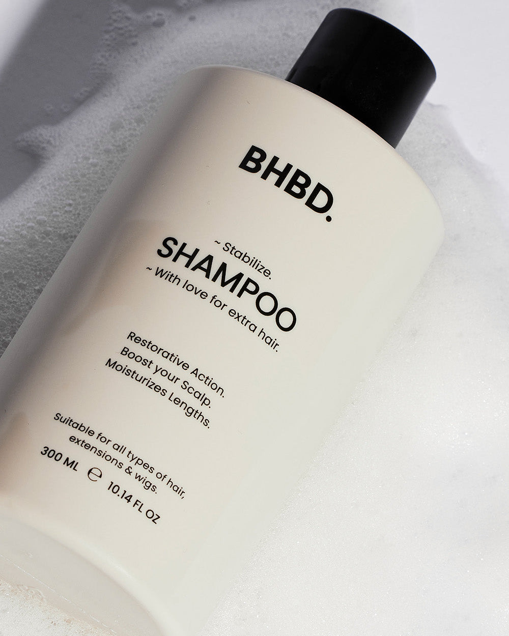 BHBD Shampoo 300ml – nourishing shampoo with antioxidant sage extract and vitamin B5.
