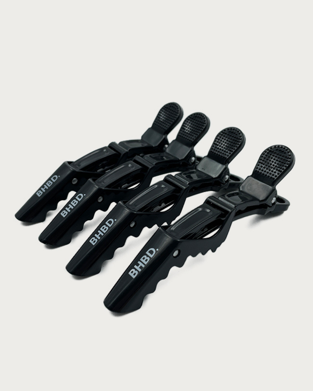 BHBD 4-pack hair clips for sectioning hair.