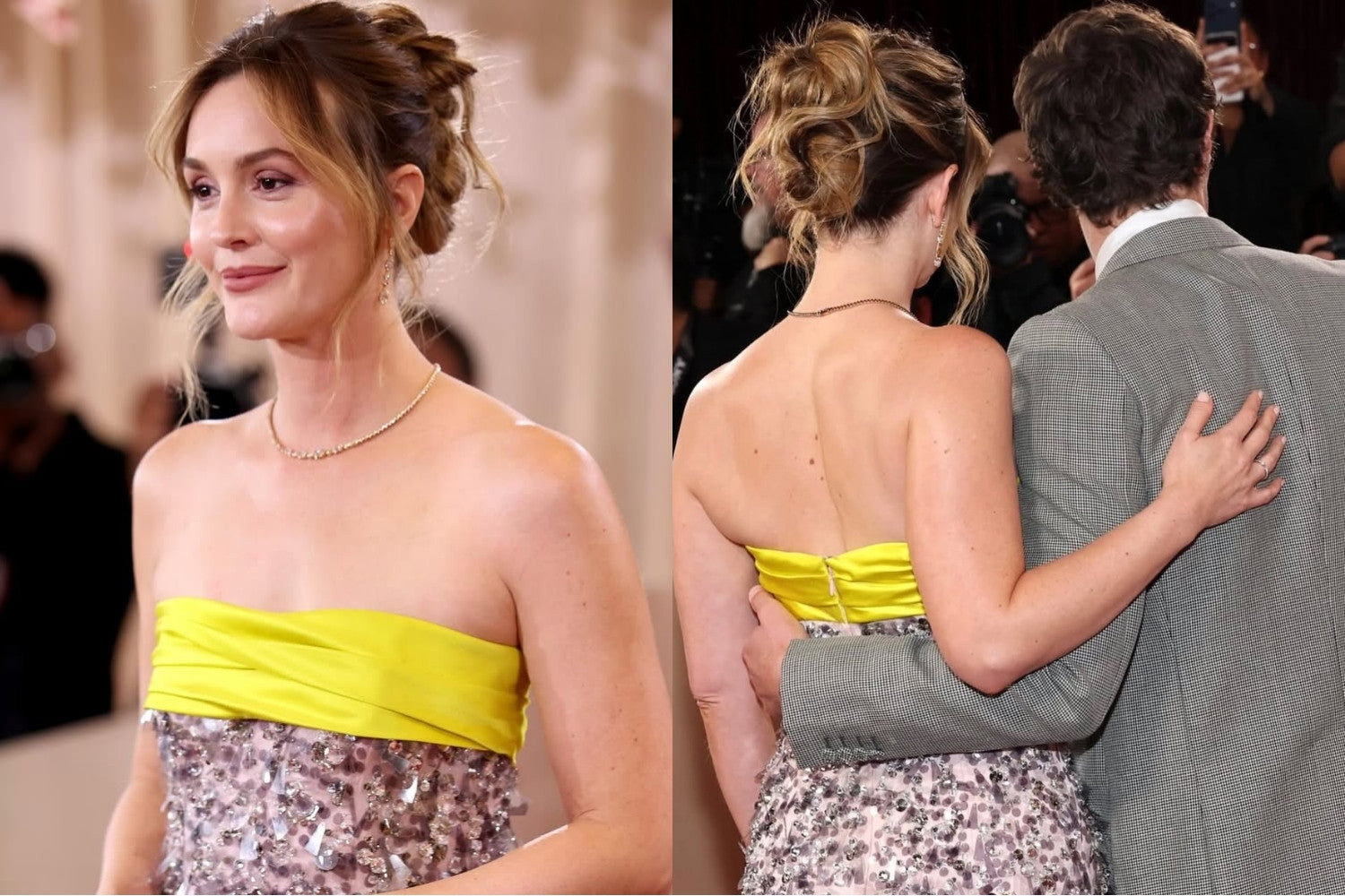 Leigthon Meester Hair Golden Globe 2026