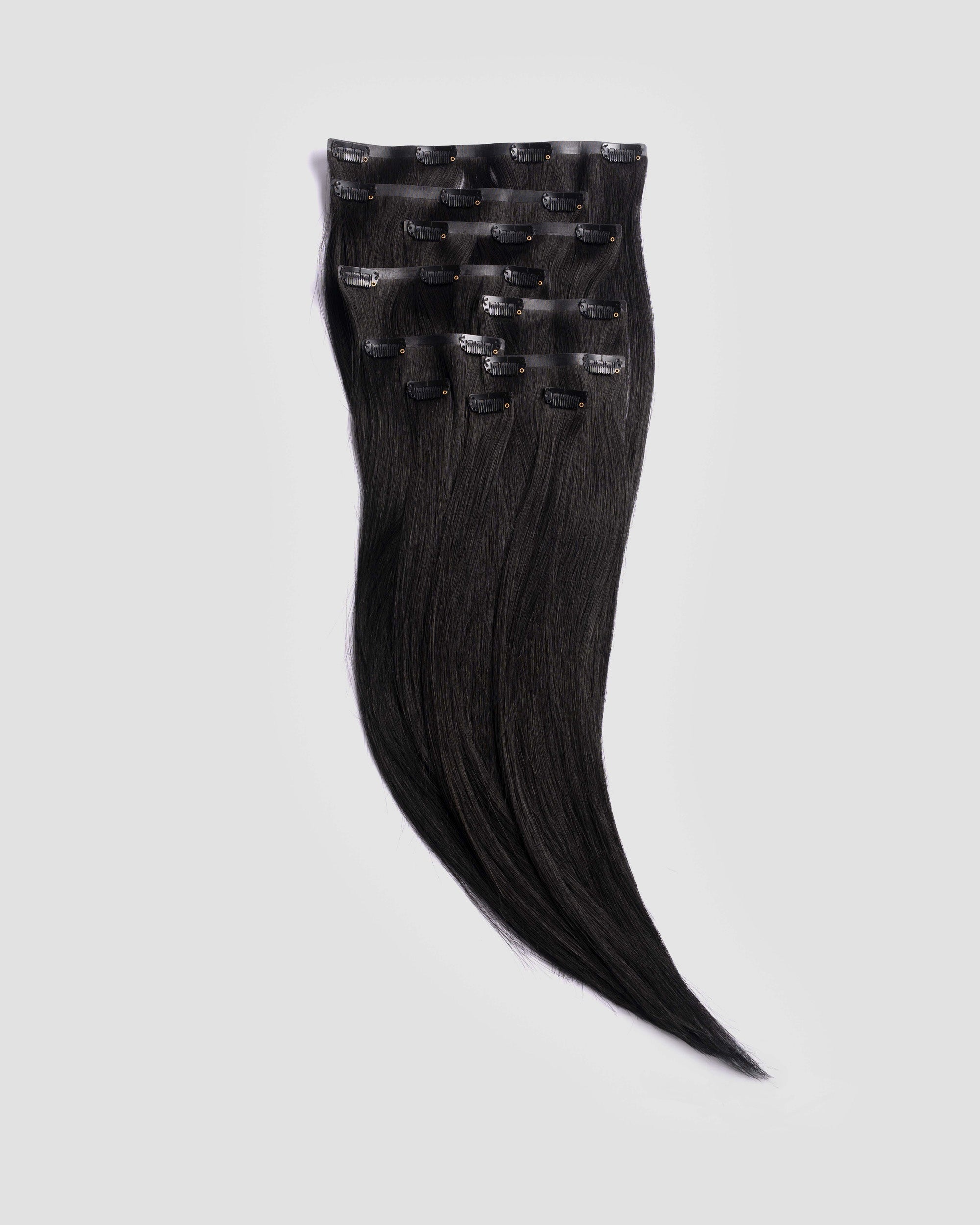Clip In Extensions 02N_N_Neutral 100% Remy human hair