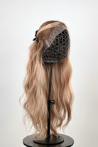 BHBD Lively wig: 60cm blonde wig crafted with Swiss lace,Remy hair and hand-tied knots for an natural look.