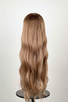 BHBD Lively wig: 60cm blonde wig crafted with Swiss lace,Remy hair and hand-tied knots for an natural look.