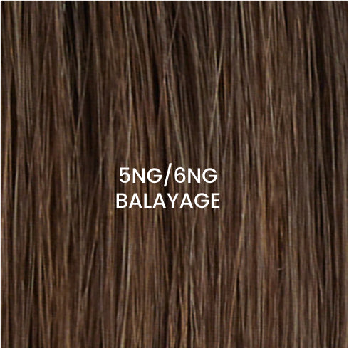 BHBD Fullness 5NG/6NG – Remy human hair extensions in natural golden brown blend; adds 10% extra volume; available in 35cm and 50cm. 100% Remy hair, gentle extensions.