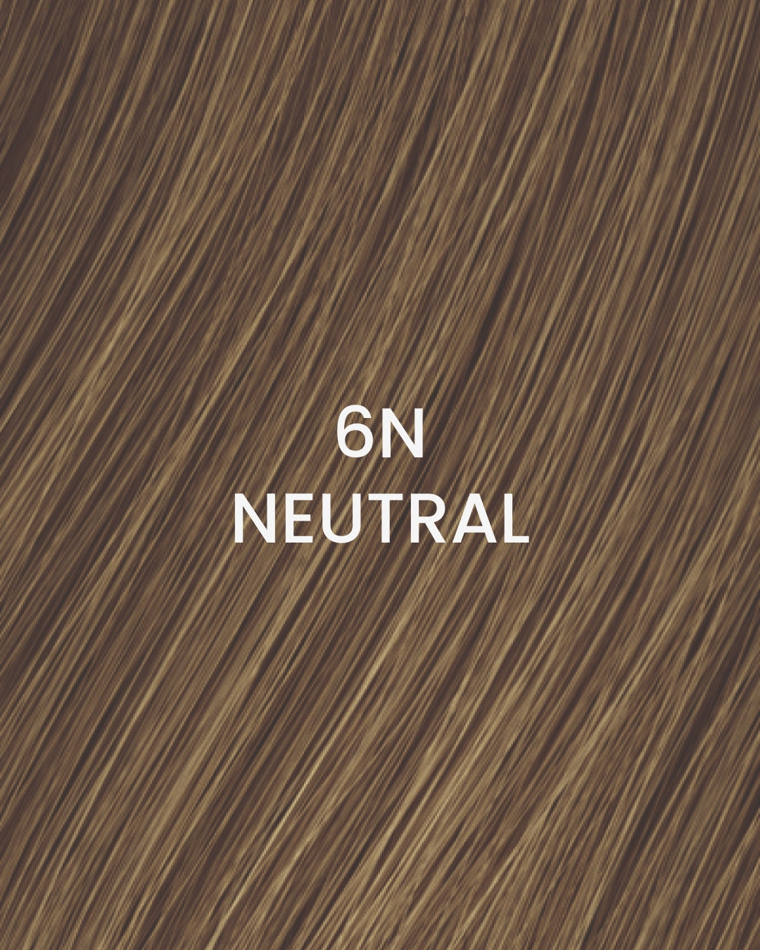 BHBD Weft 6N Neutral – Remy human hair weft extensions in medium natural brown shade; double layer for fullness, applied with micro rings (no sewing); 50cm length, 25cm wide, 46g per pack. 100% Remy hair, gentle extensions.