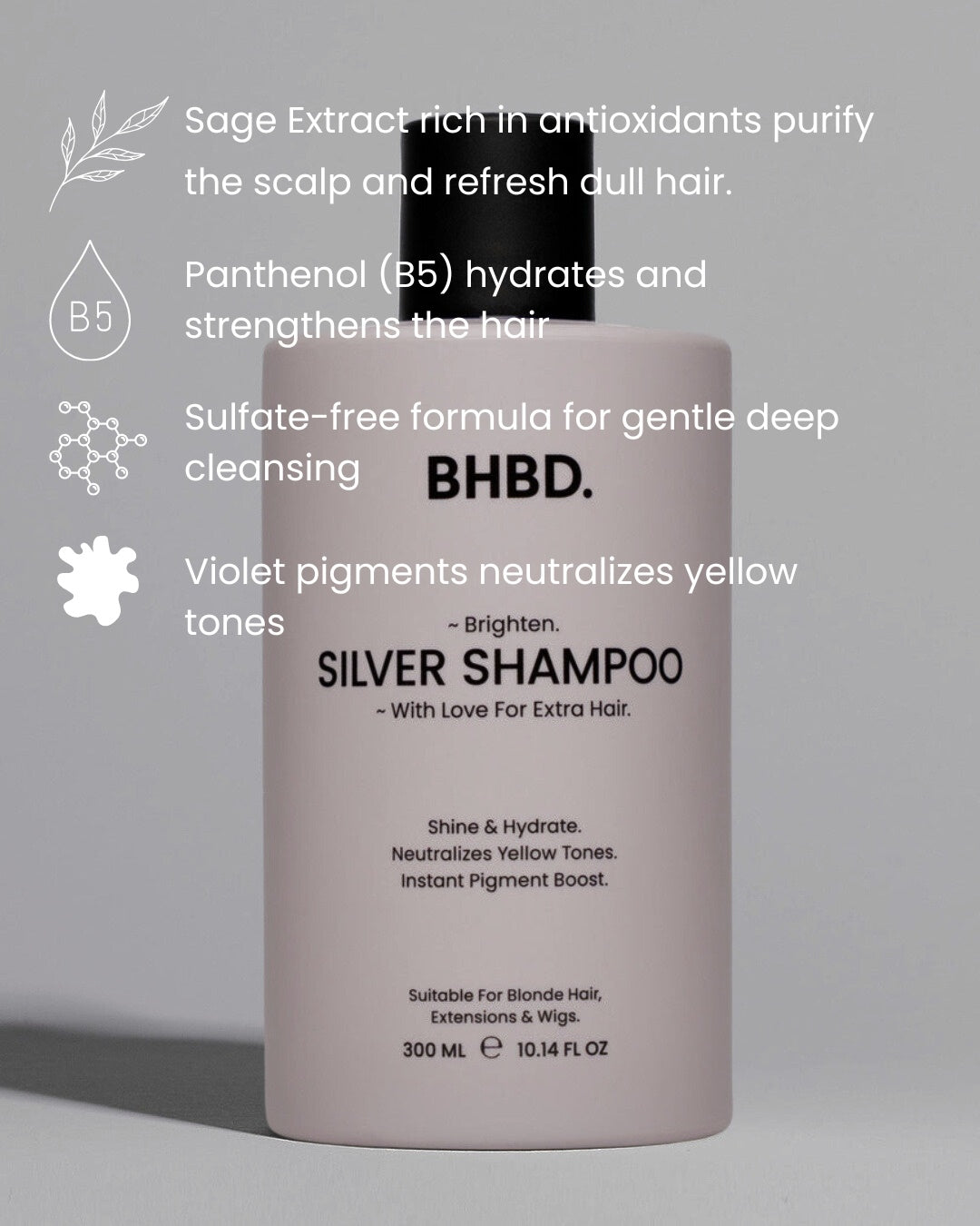 Details about BHBD Silverschampo