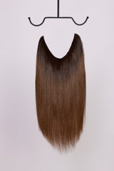 BHBD Hairband lighter brown 40 cm.100% Remy hair. Clip-in, halo, or ponytail.