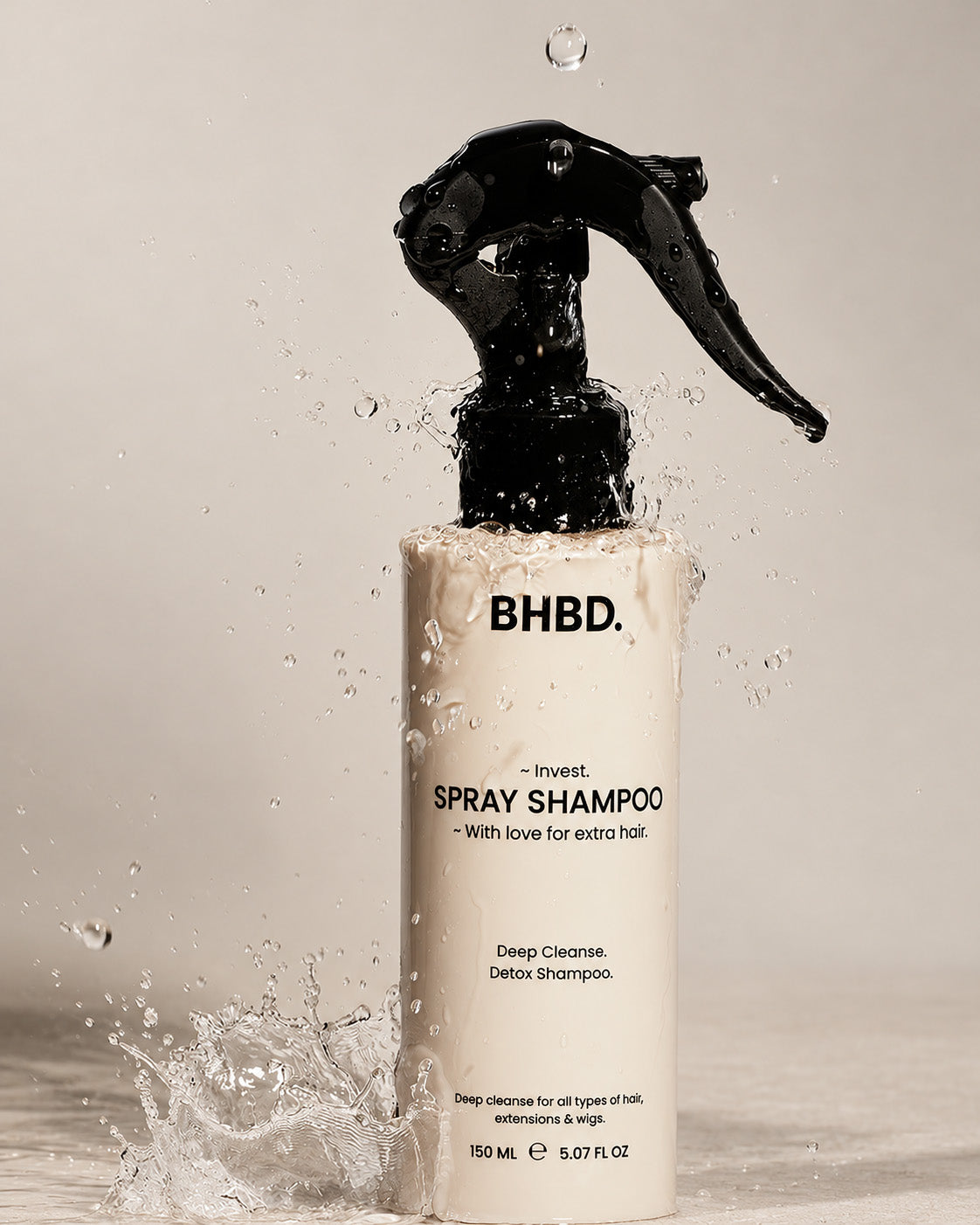 BHBD Detox Spray schampo - Djuprengörande schampo. Detox schampo