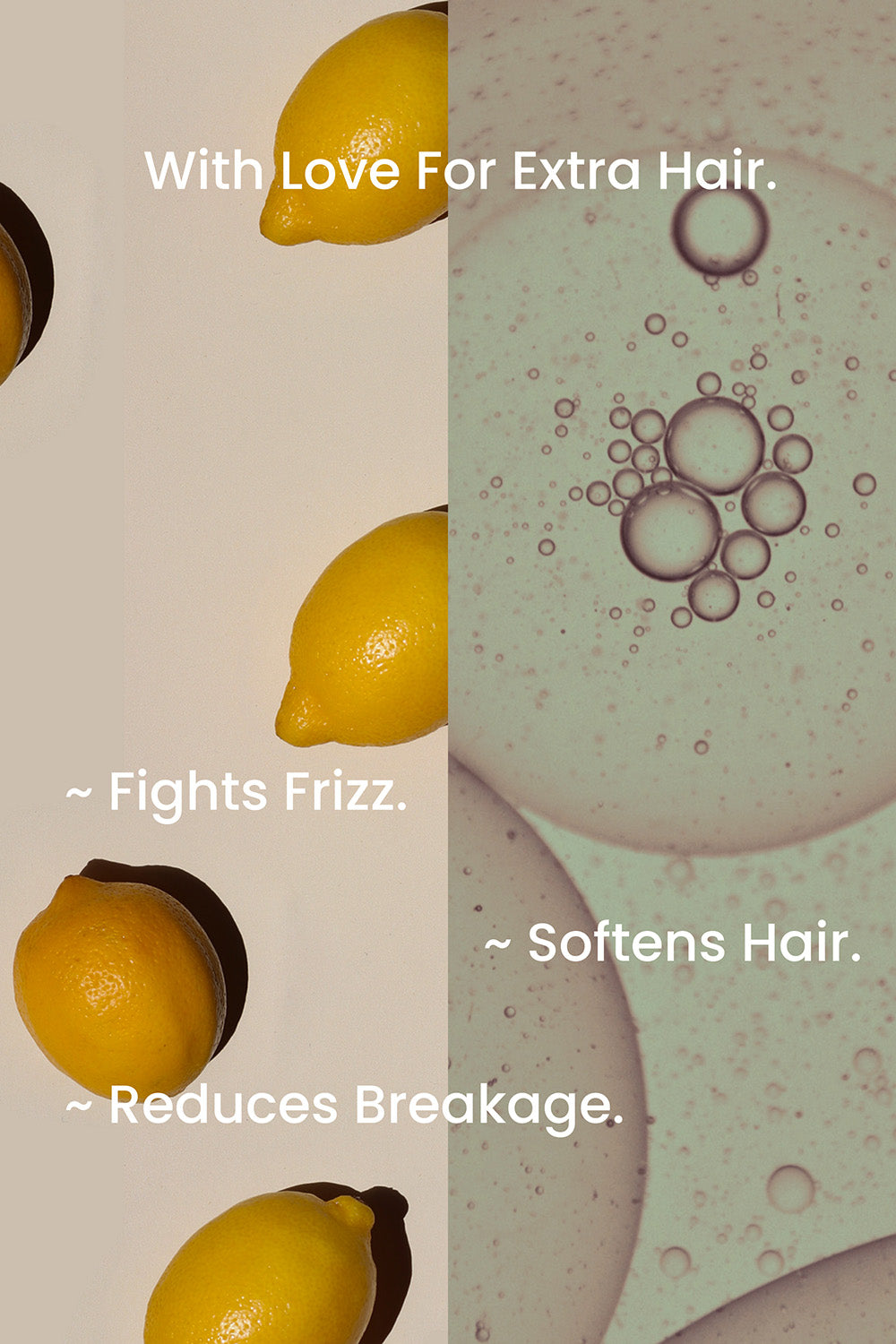 Spray conditioner:fights frizz, softens hair and reduces breakage. 