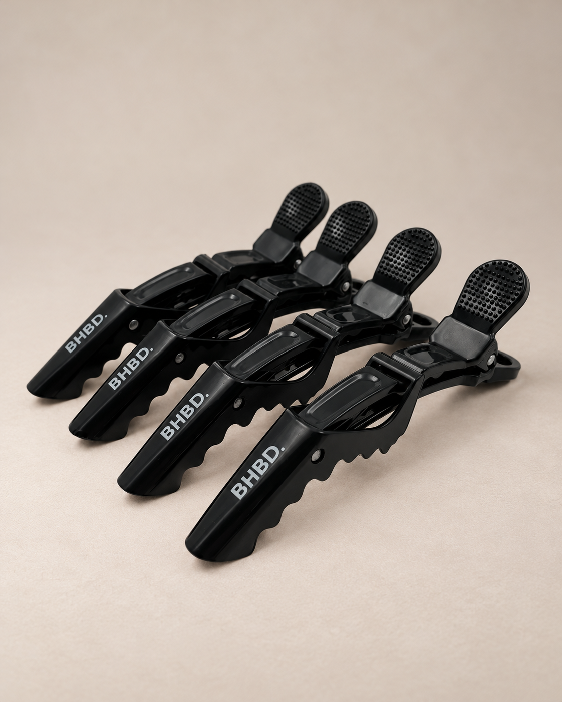  BHBD 4-pack hair clips for sectioning hair. 